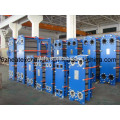 Wine tempering and beer cooling sanitary plate heat exchanger